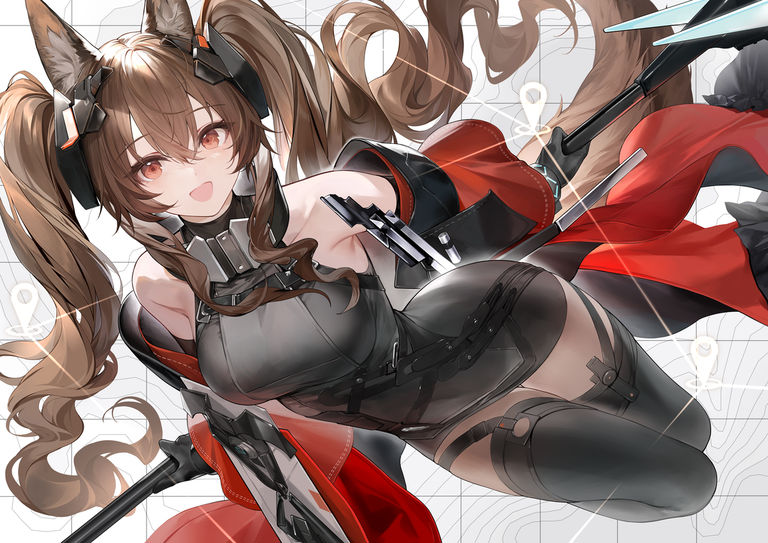 双马尾插画特辑