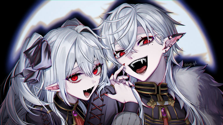 吸血鬼插画特辑