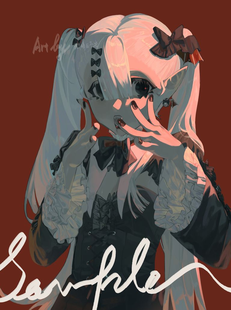 以手为亮点的姿势与构图插画特辑