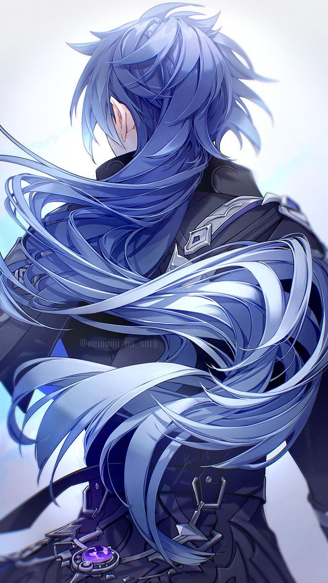 飘逸发丝插画特辑