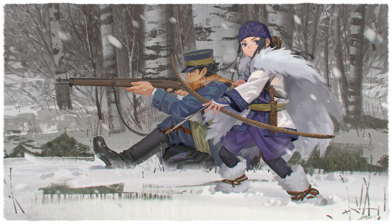 弓箭插画特辑