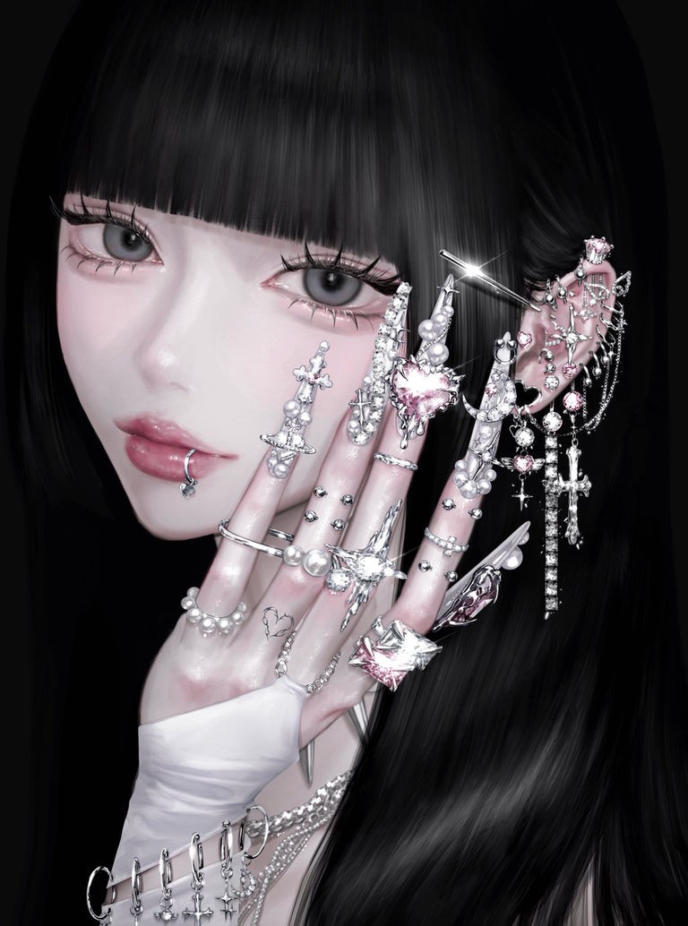 戒指插画特辑