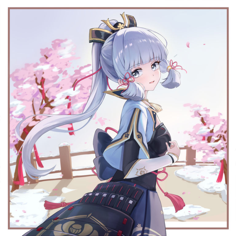 随风摇曳的马尾辫插画特辑