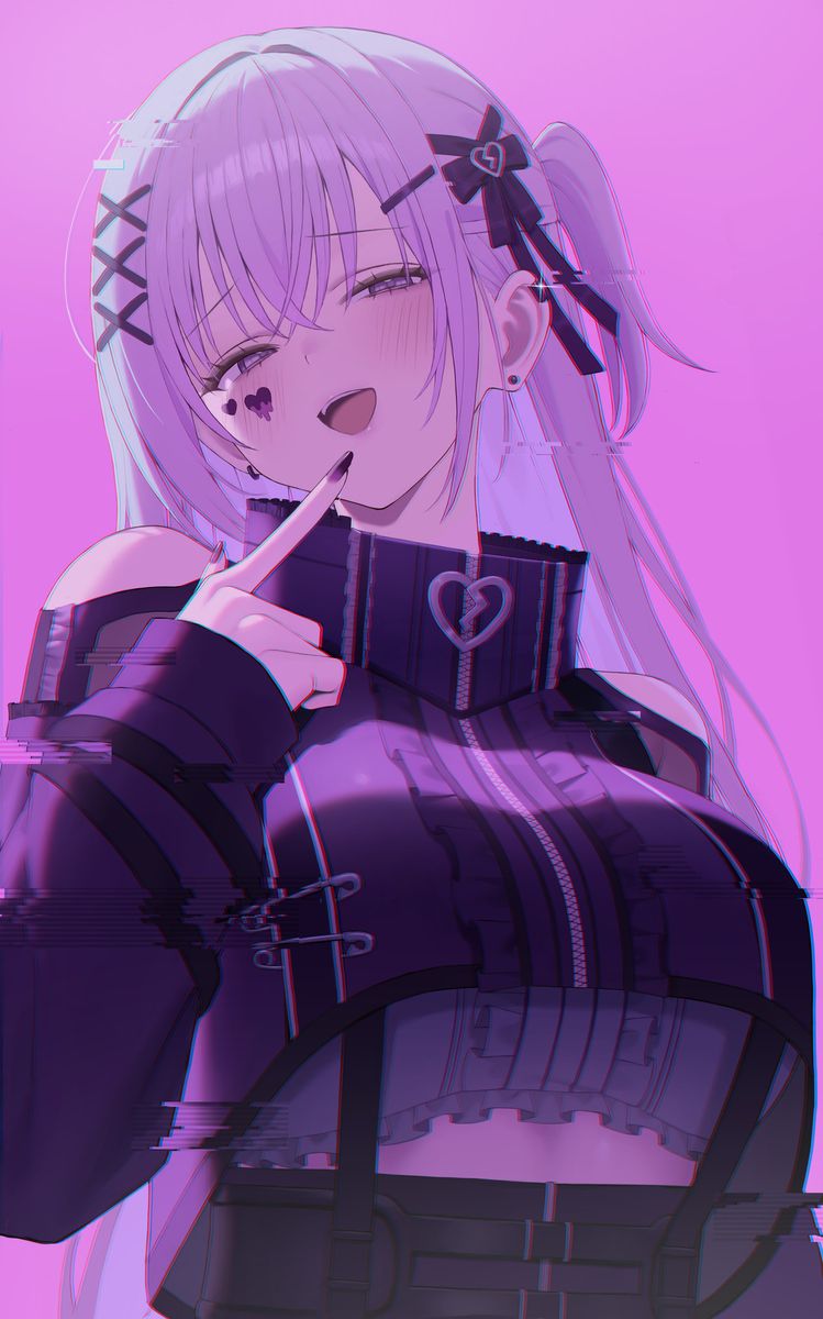 紫色主题插画特辑