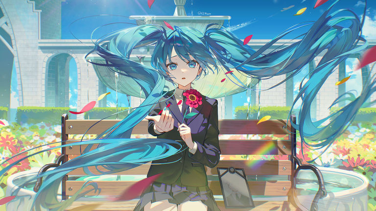 双马尾插画特辑