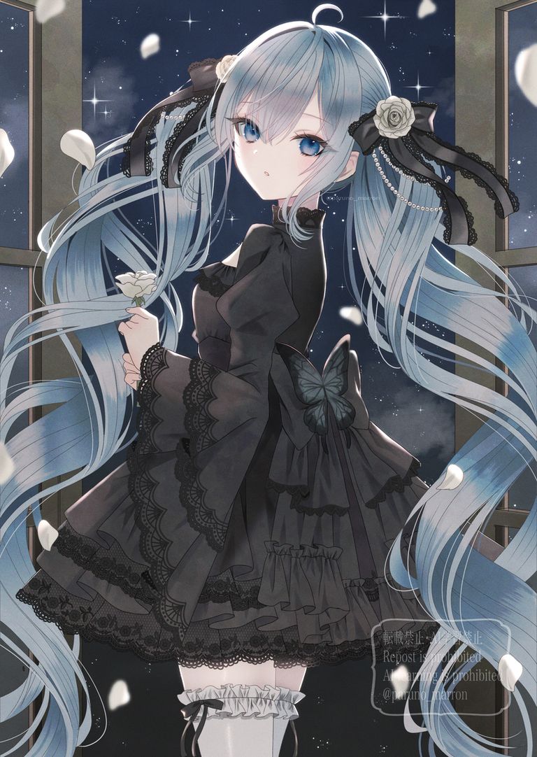 双马尾插画特辑