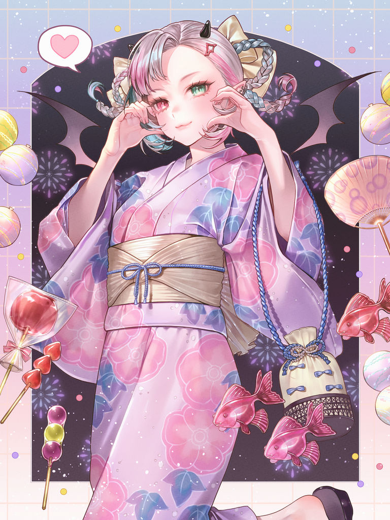 浴衣插画特辑