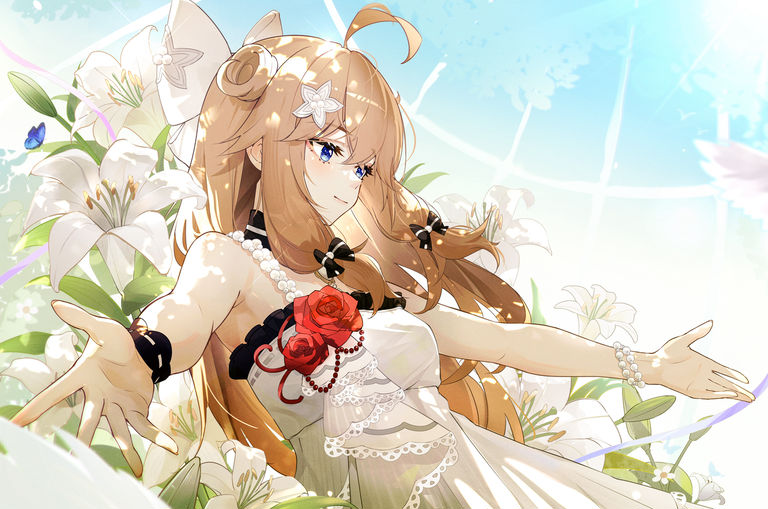 百合花插画特辑