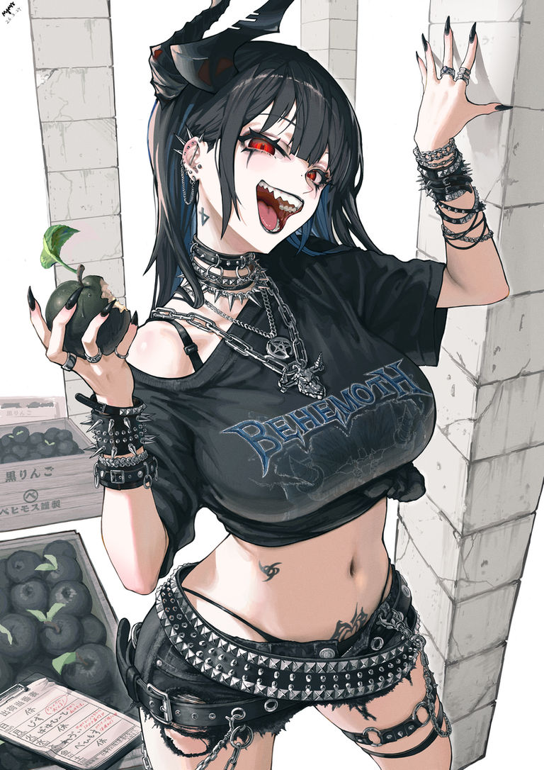 「绑起衣摆」插画特辑