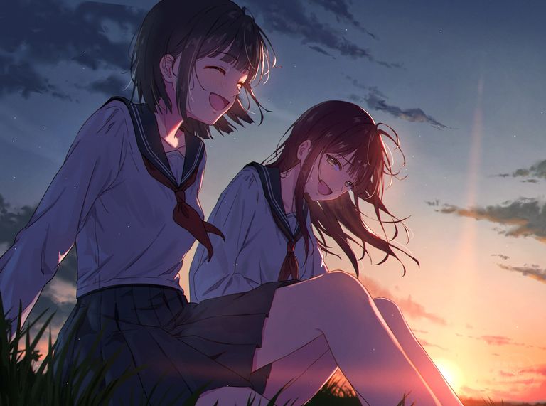 充满青春气息的插画特辑
