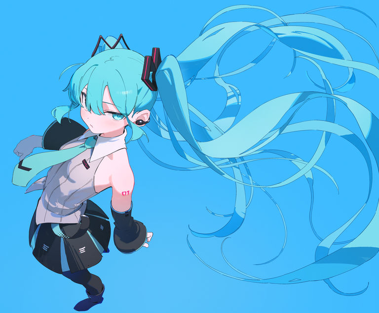 飘逸发丝插画特辑