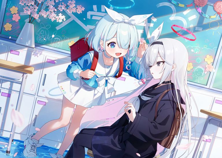 充满青春气息的插画特辑