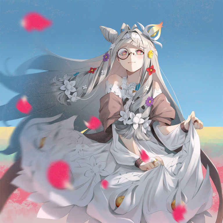 知性的点缀:单边眼镜插画特辑