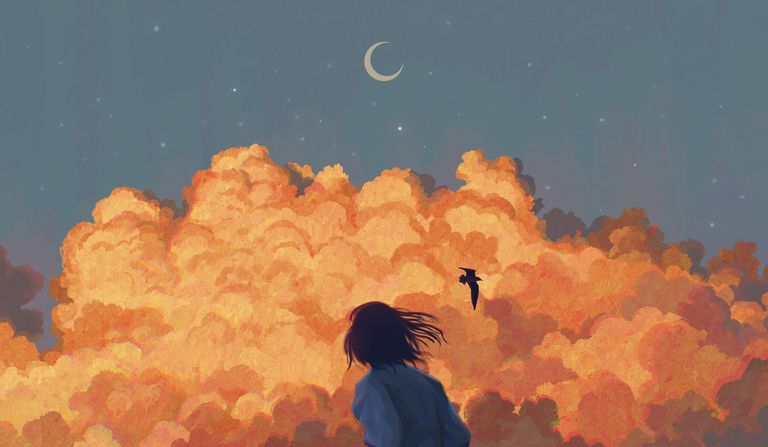 积雨云插画特辑