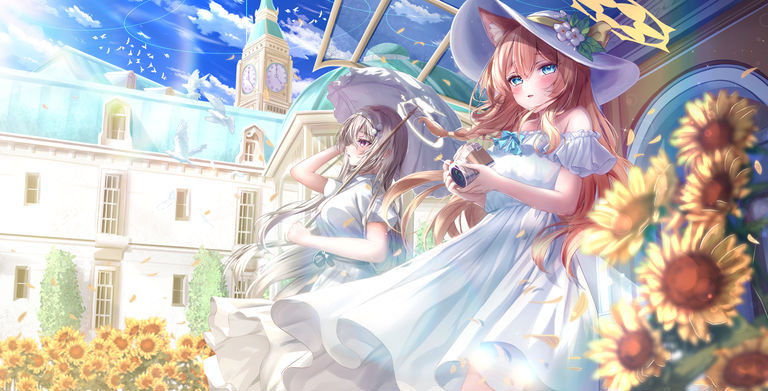 夏日绽放的向日葵插画特辑