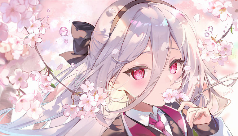 「花在嘴边」插画特辑:唇边的一抹爱意