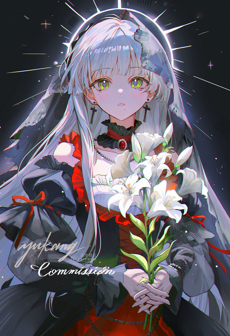 百合花插画特辑