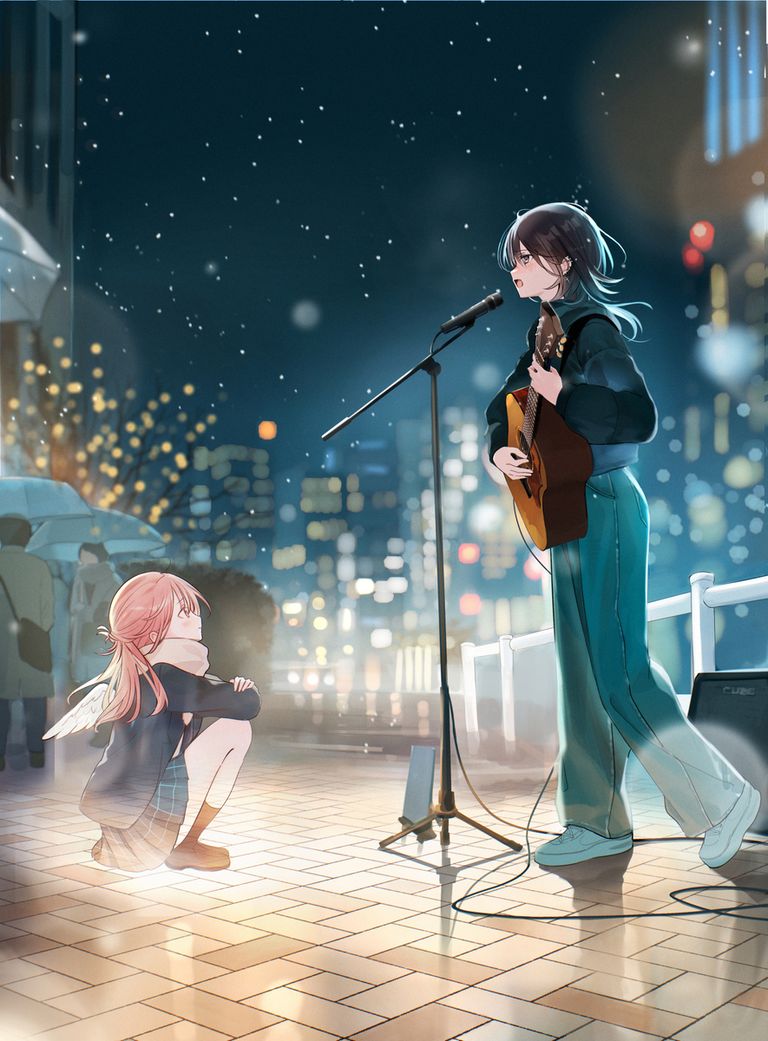 唱歌场景插画特辑