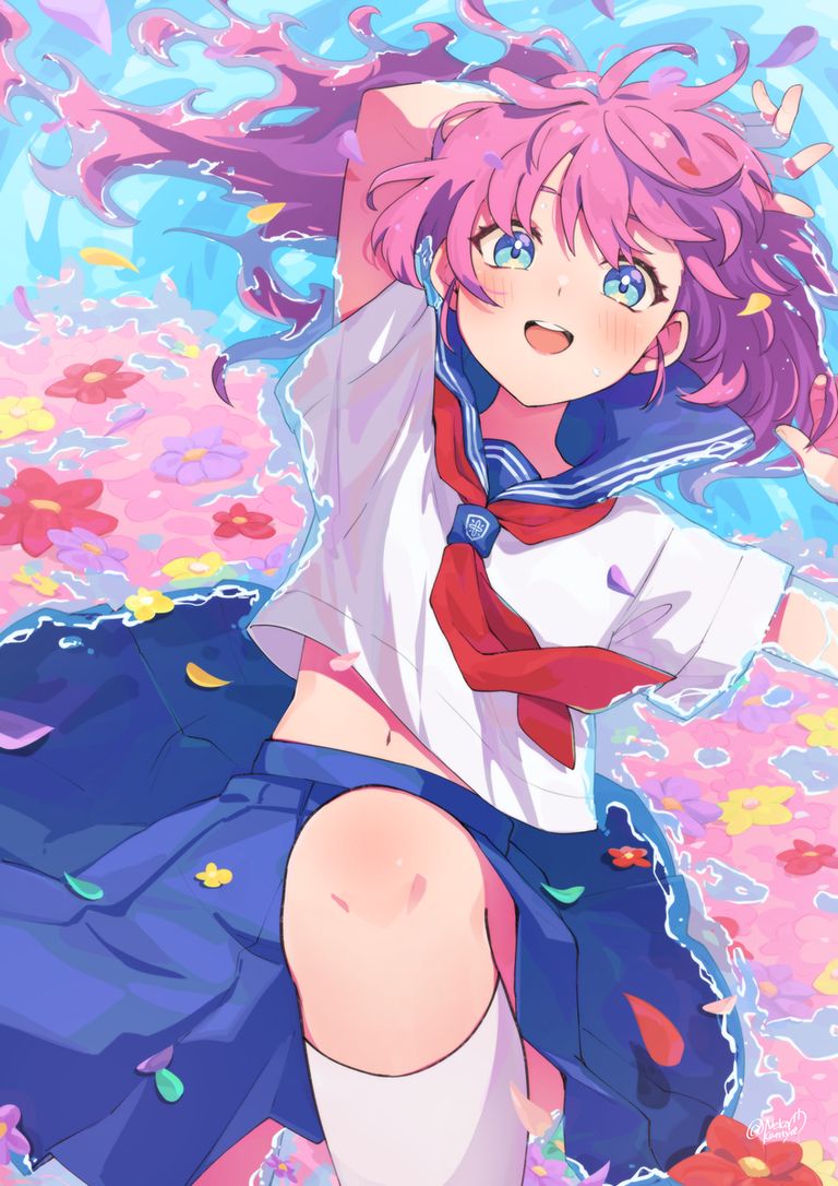 浸在水中插画特辑