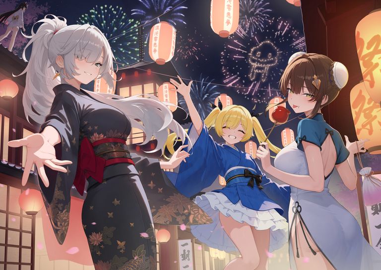 夏日祭典插画特辑