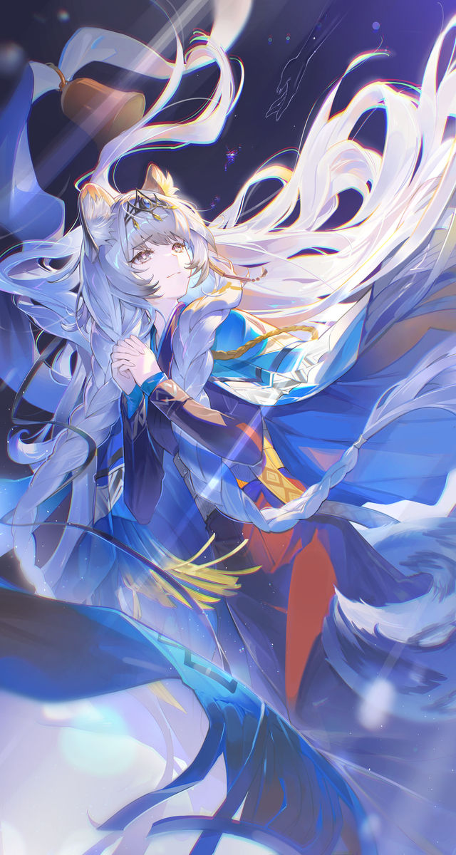 飘逸发丝插画特辑