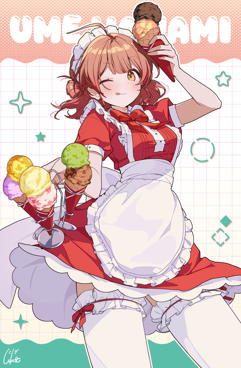 甜点×角色插画特辑