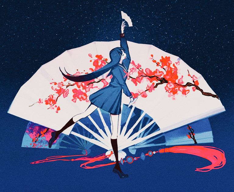 扇子插画特辑
