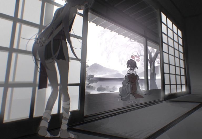 廊台插画特辑