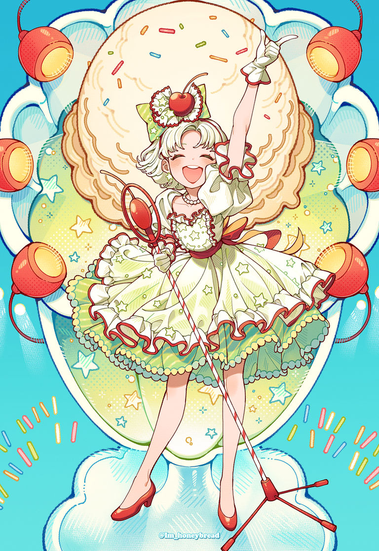 甜点×角色插画特辑