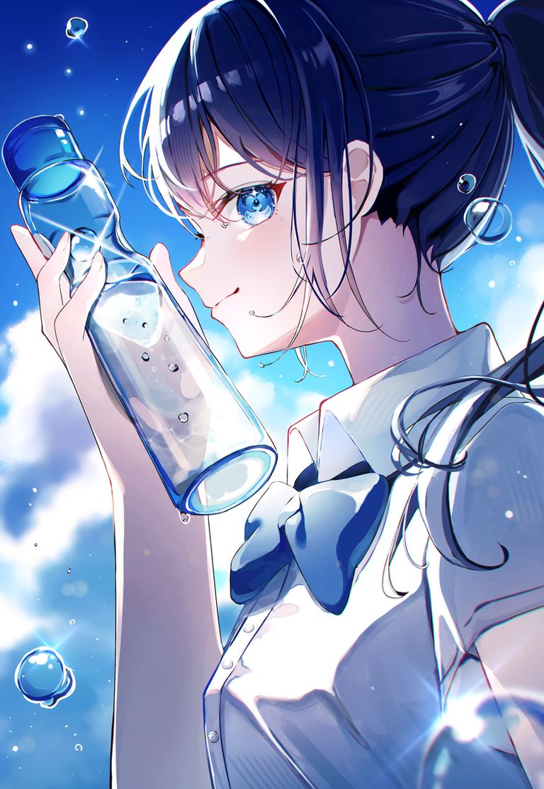 蓝色插画特辑