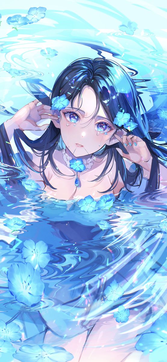 浸在水中插画特辑