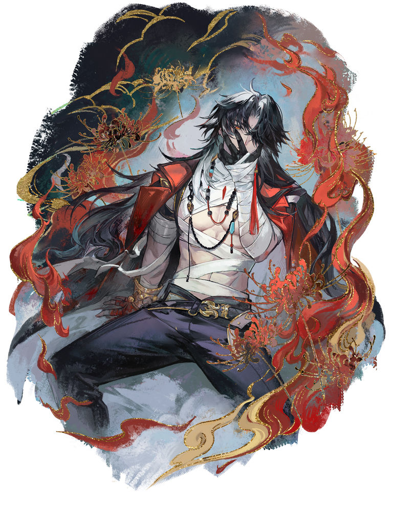 彼岸花插画特辑