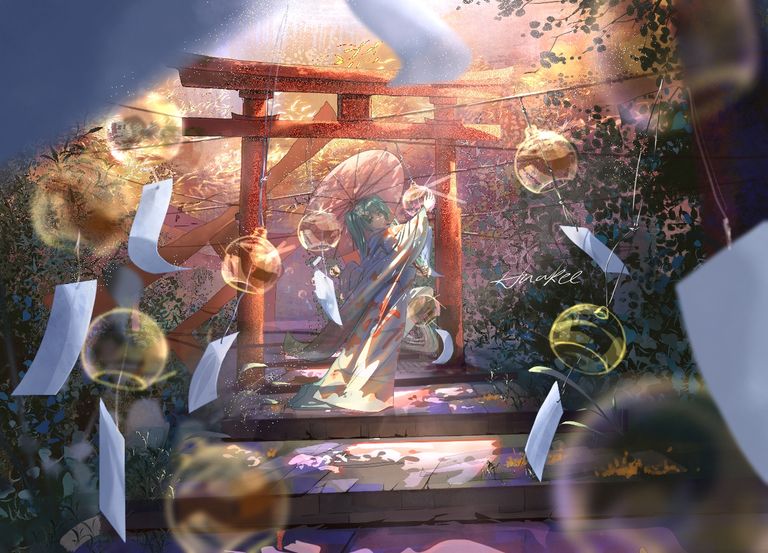 风铃插画特辑