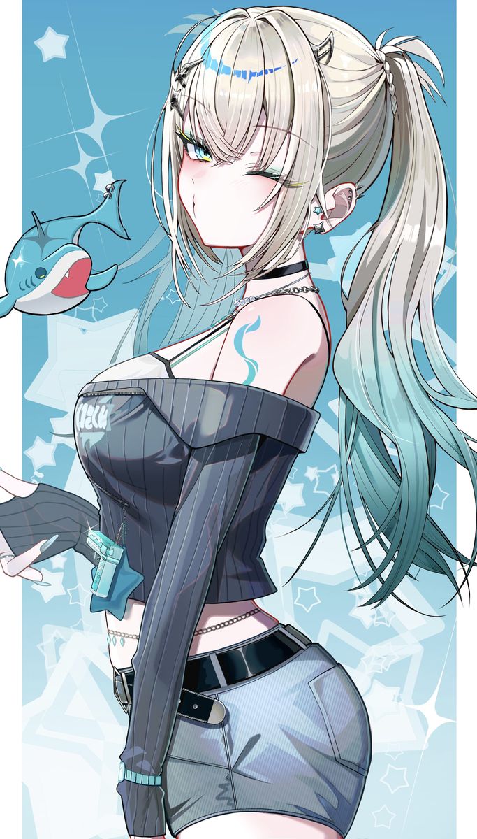 渐变发色插画特辑