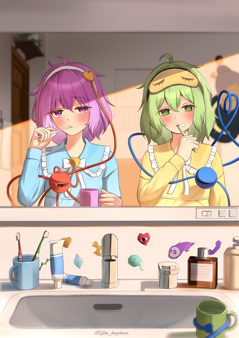 透过镜子插画特辑