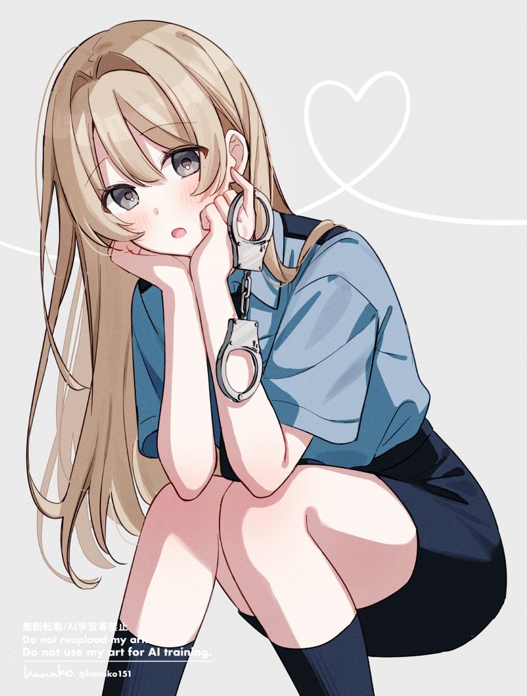 托腮插画特辑