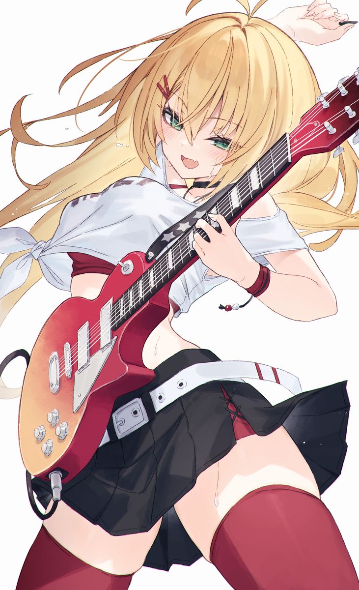 「绑起衣摆」插画特辑