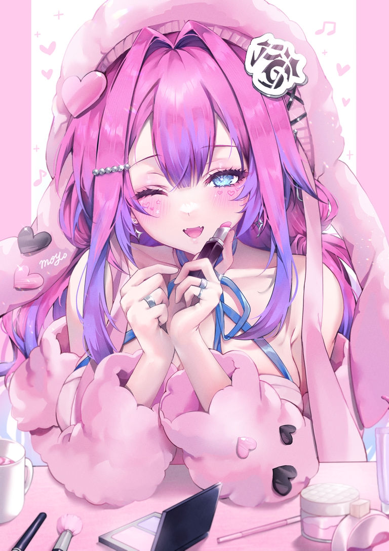 渐变发色插画特辑