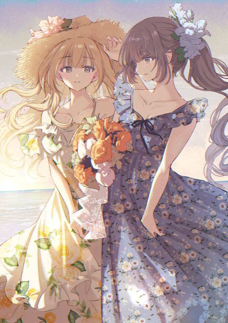 夏季长裙插画特辑