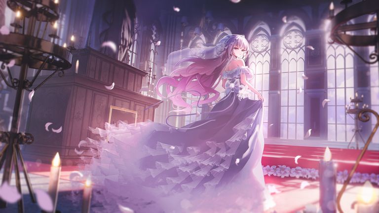 婚纱插画特辑