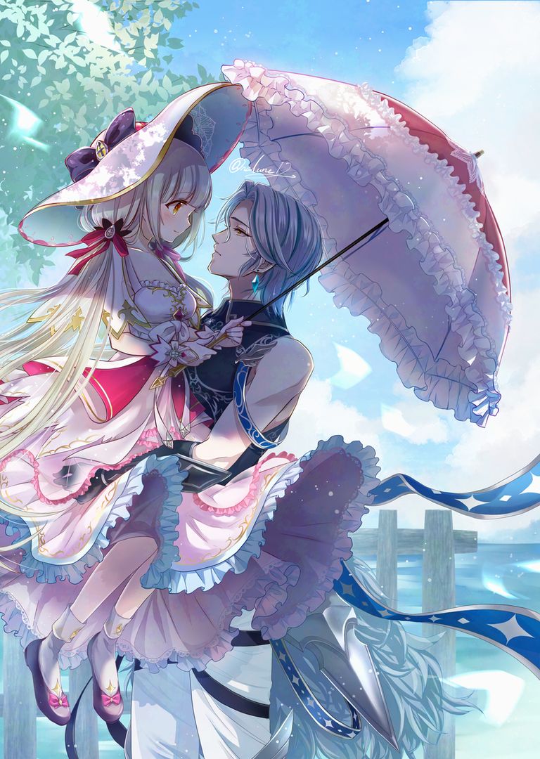 遮阳伞插画特辑