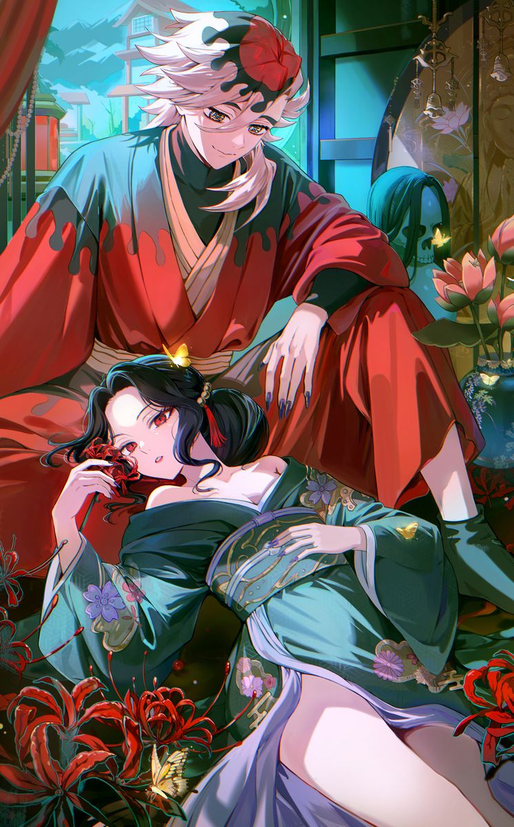 彼岸花插画特辑