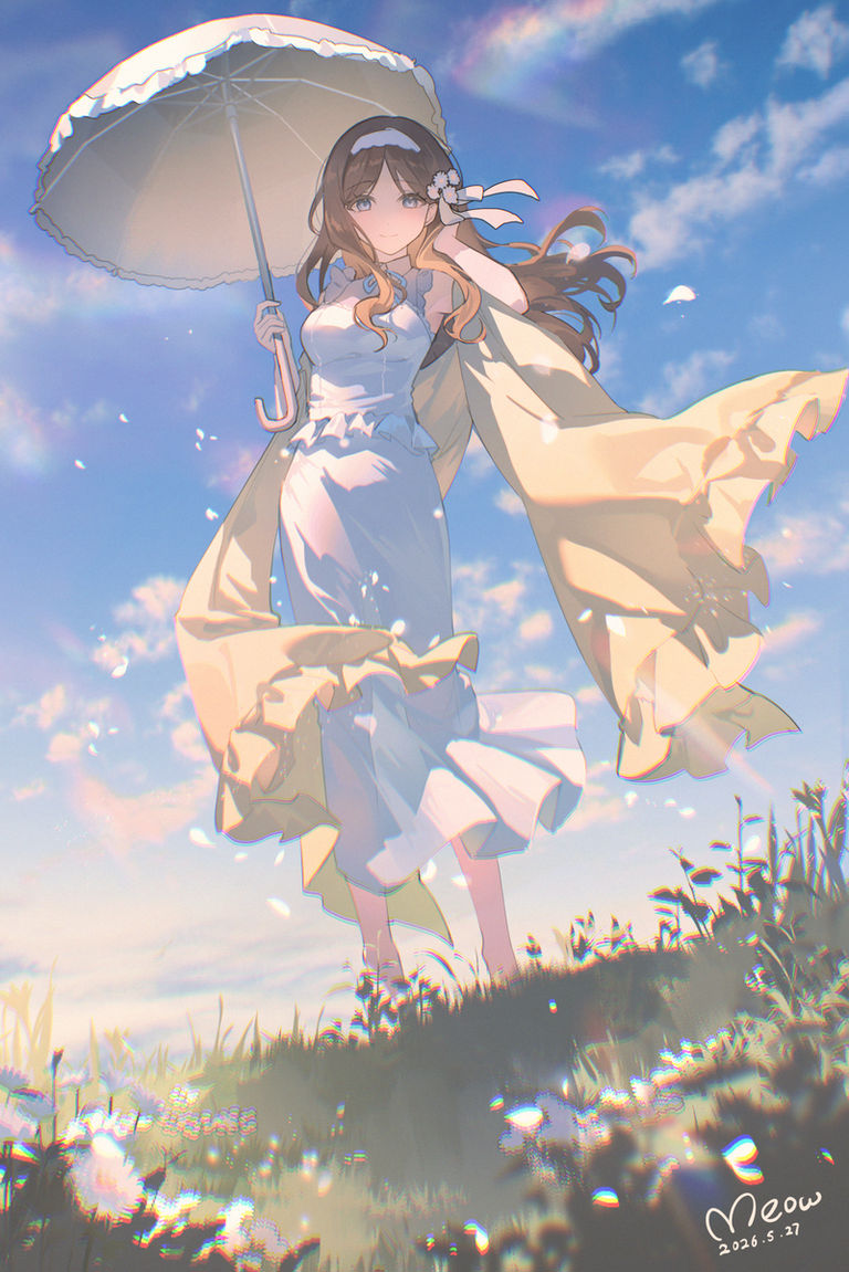 夏季长裙插画特辑