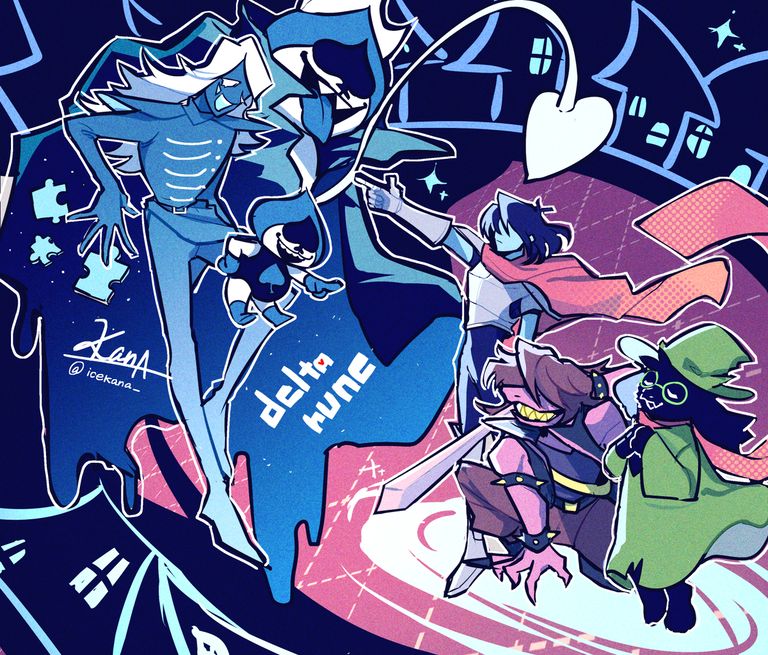 《三角符文 Deltarune》同人作品特辑