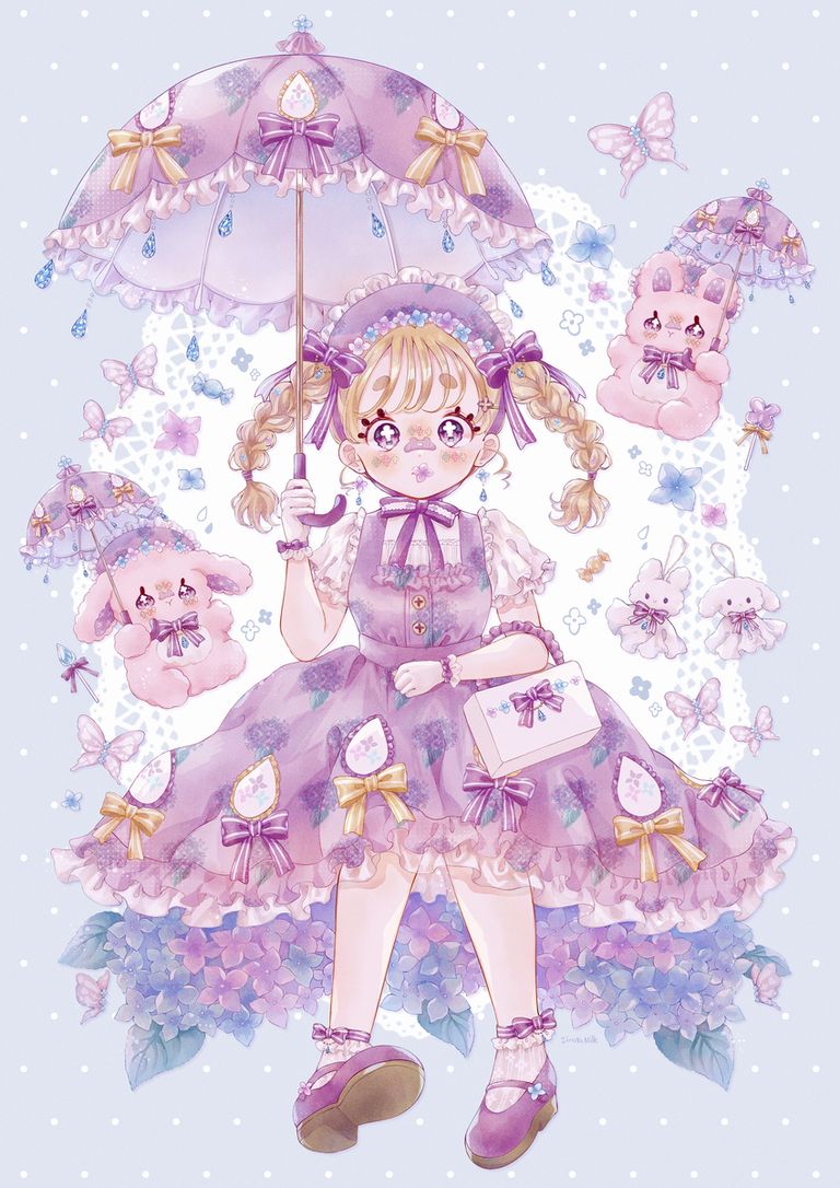 糖果色插画特辑