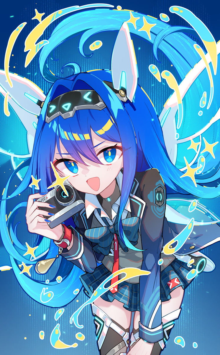蓝色插画特辑