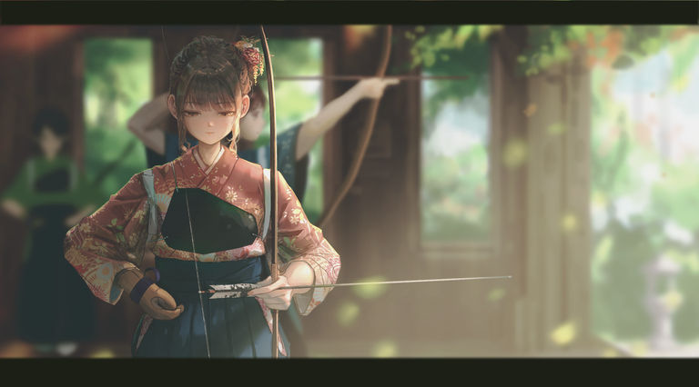 弓箭插画特辑