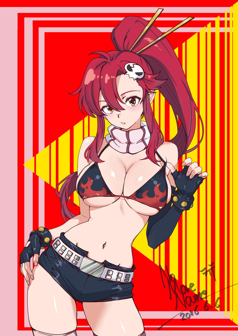 随风摇曳的马尾辫插画特辑