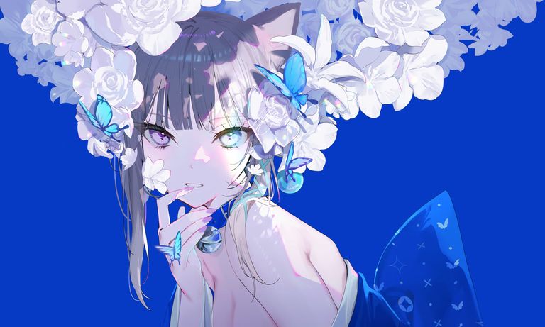 蓝色插画特辑
