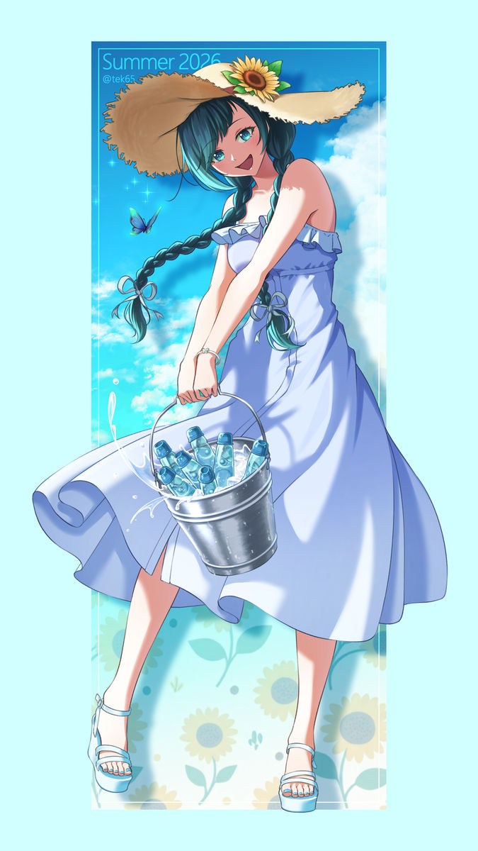 清澈透亮的畅快感！弹珠汽水插画特辑